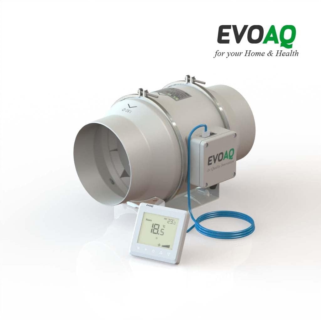 Ventilation 150mm fan and wall controller