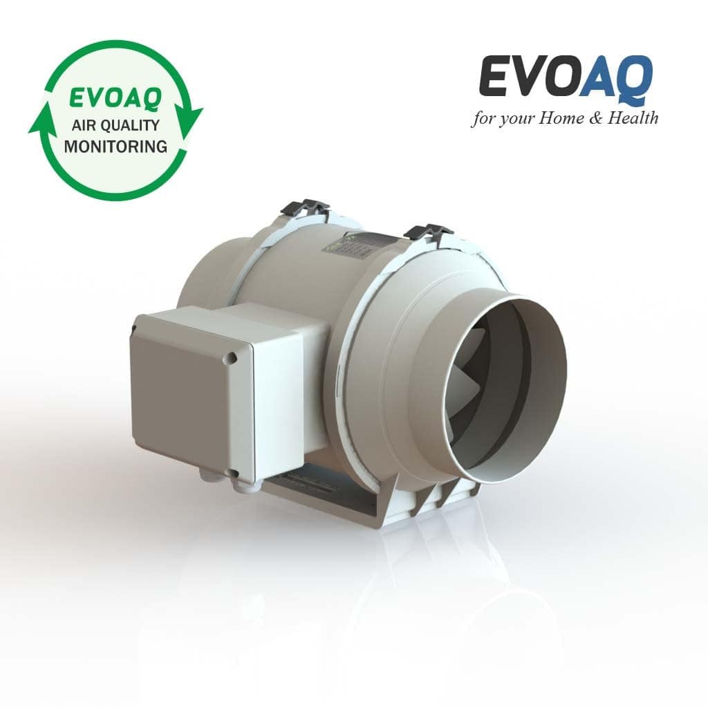 Extraction 125mm mixed flow fan smart fan