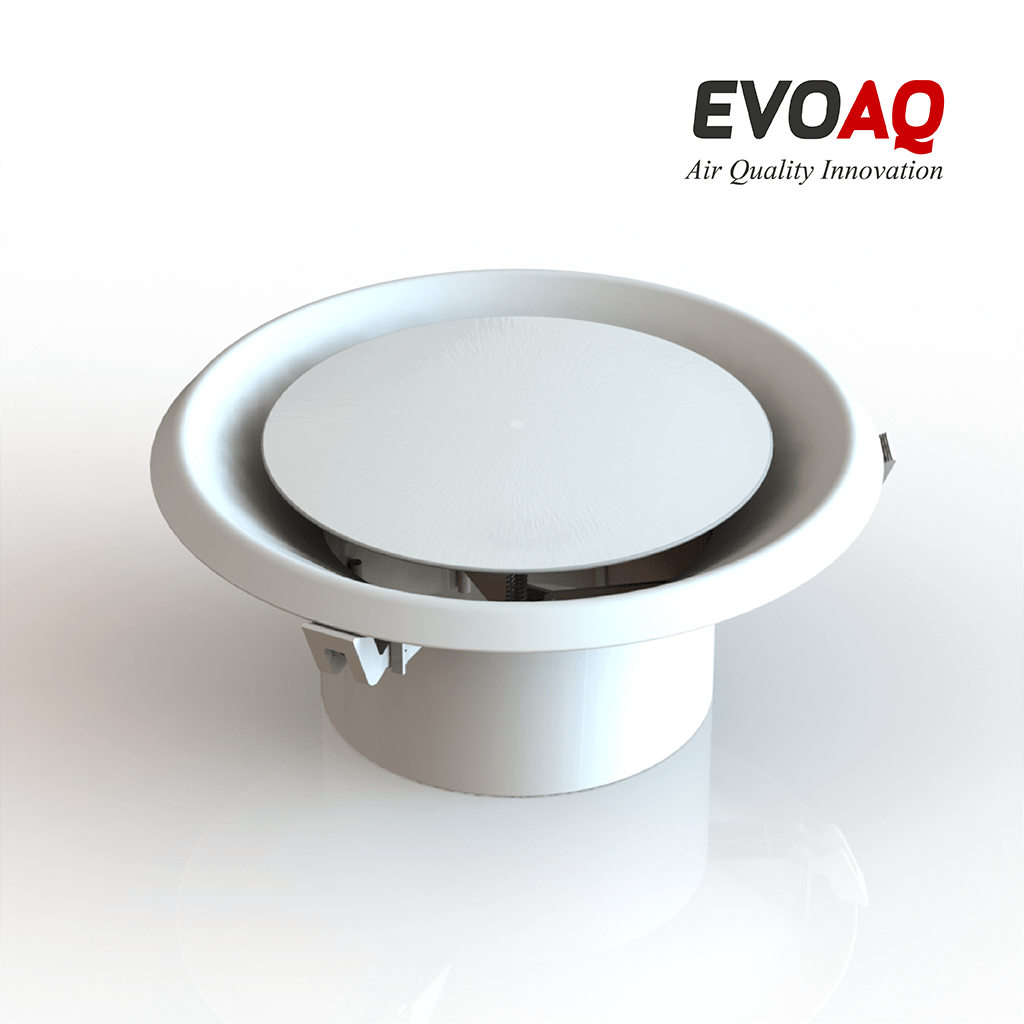 G150DFRABSLRG Round Ceiling Diffuser Cone 150mm