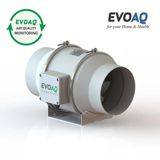 Extraction 150mm mixed flow fan smart fan