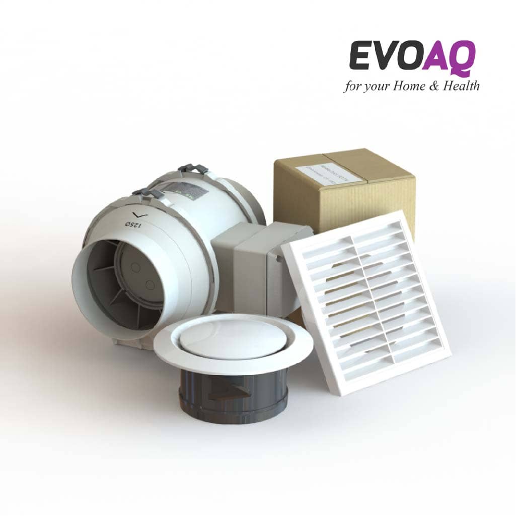 VOC MF125KFK 125mm Mixed Flow Kitchen Extraction Kit